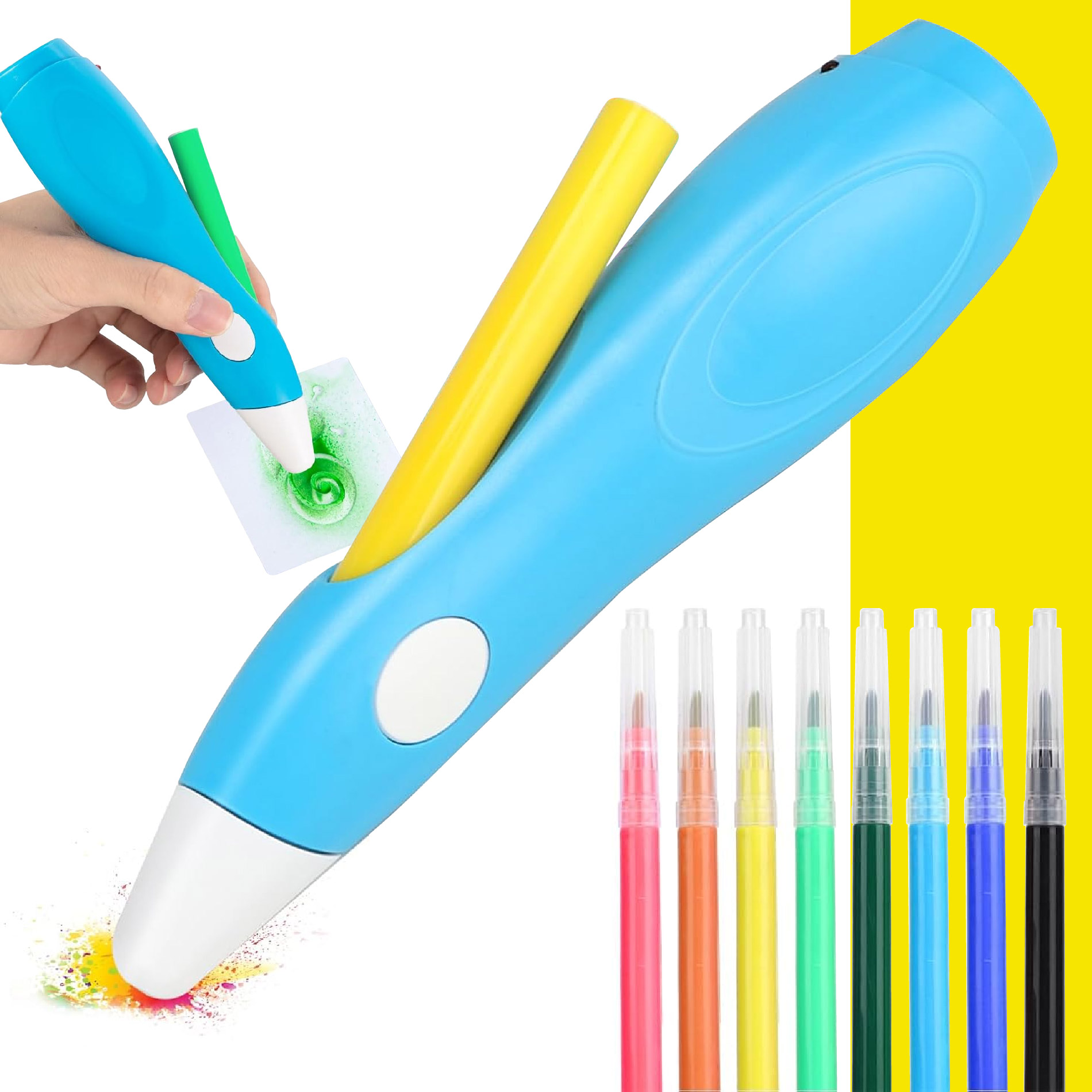 Vista 8 de Lapiz Bolígrafo Aerografo Niños Recargab